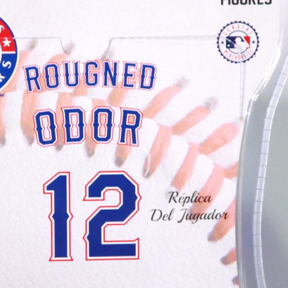 Rougned Odor 6" Baseball Figurine by Imports Dragon Sealed **Like New** - Picture 4 of 6